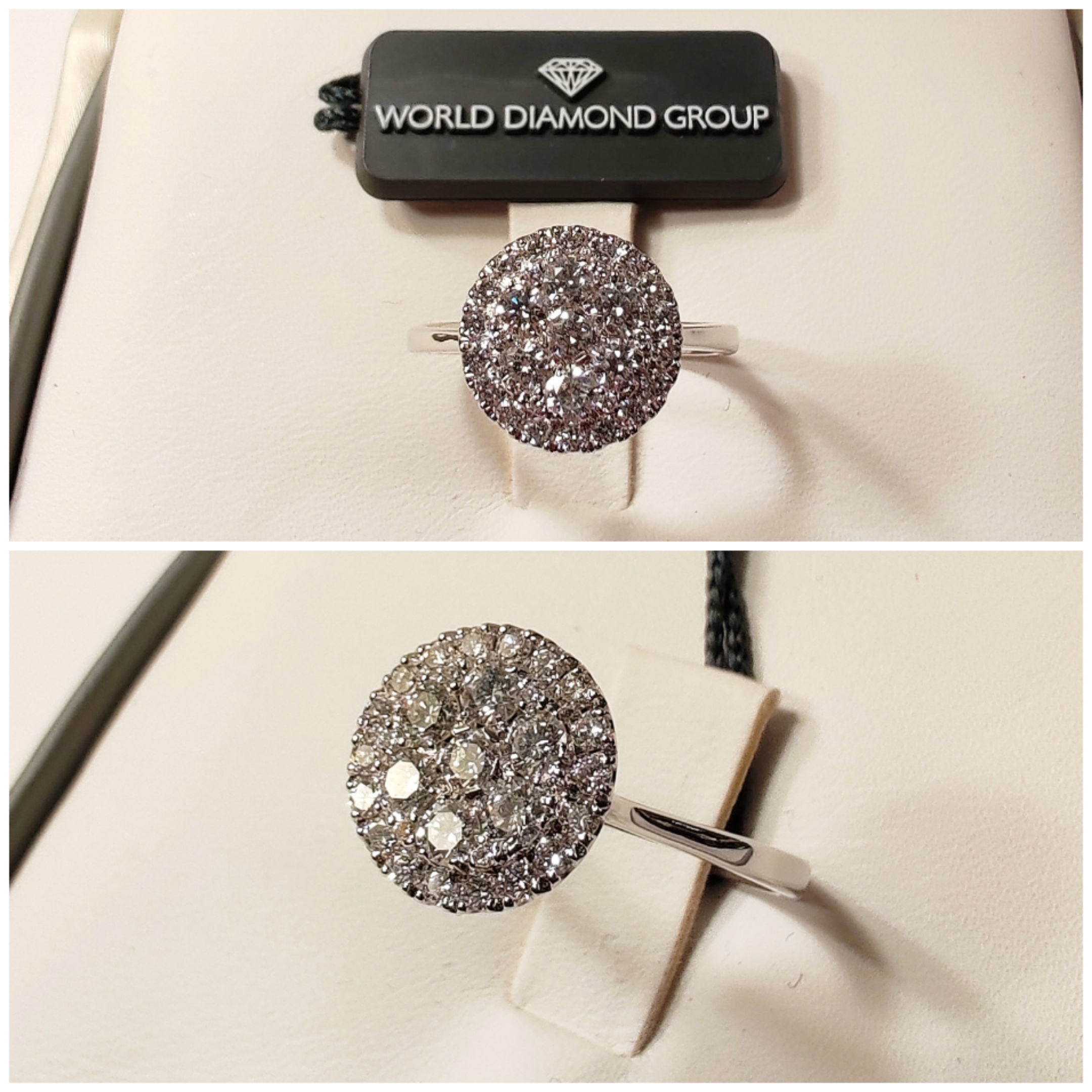Anello Space Disco Volante con Diamanti - immagine 2